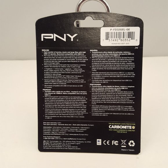 PNY 32GB Elite USB 3.0 Flash Drive NEW - Picture 2 of 6